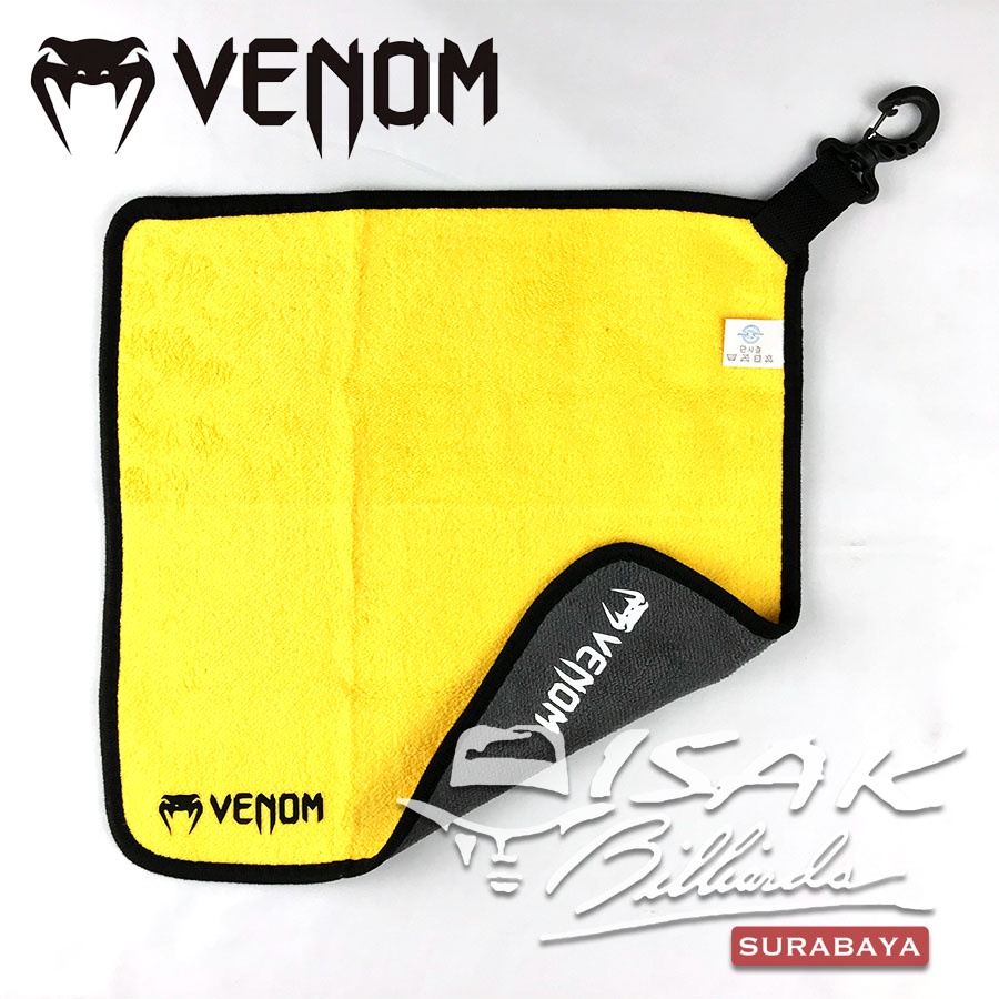 Venom Billiard Towel - Microfiber Handuk Kain Lap Pembersih Stick Billiard