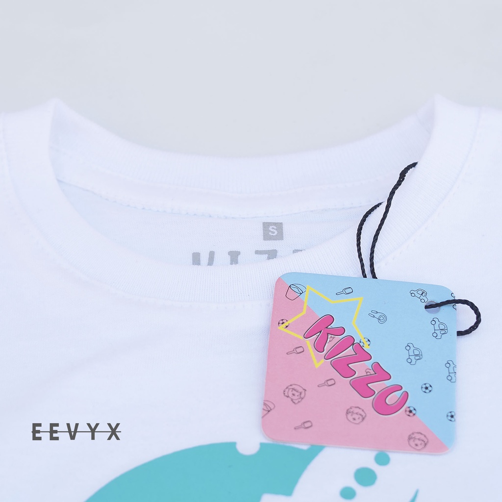 Kizzu Baju Kaos Distro Anak Laki Laki Umur 1-12 Tahun Bahan Cotton - Rocket - Eevyx Store