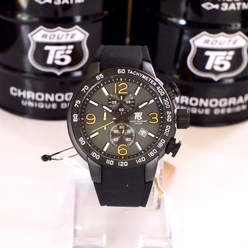 T5 H-3450G Silicone Timepiece Casual