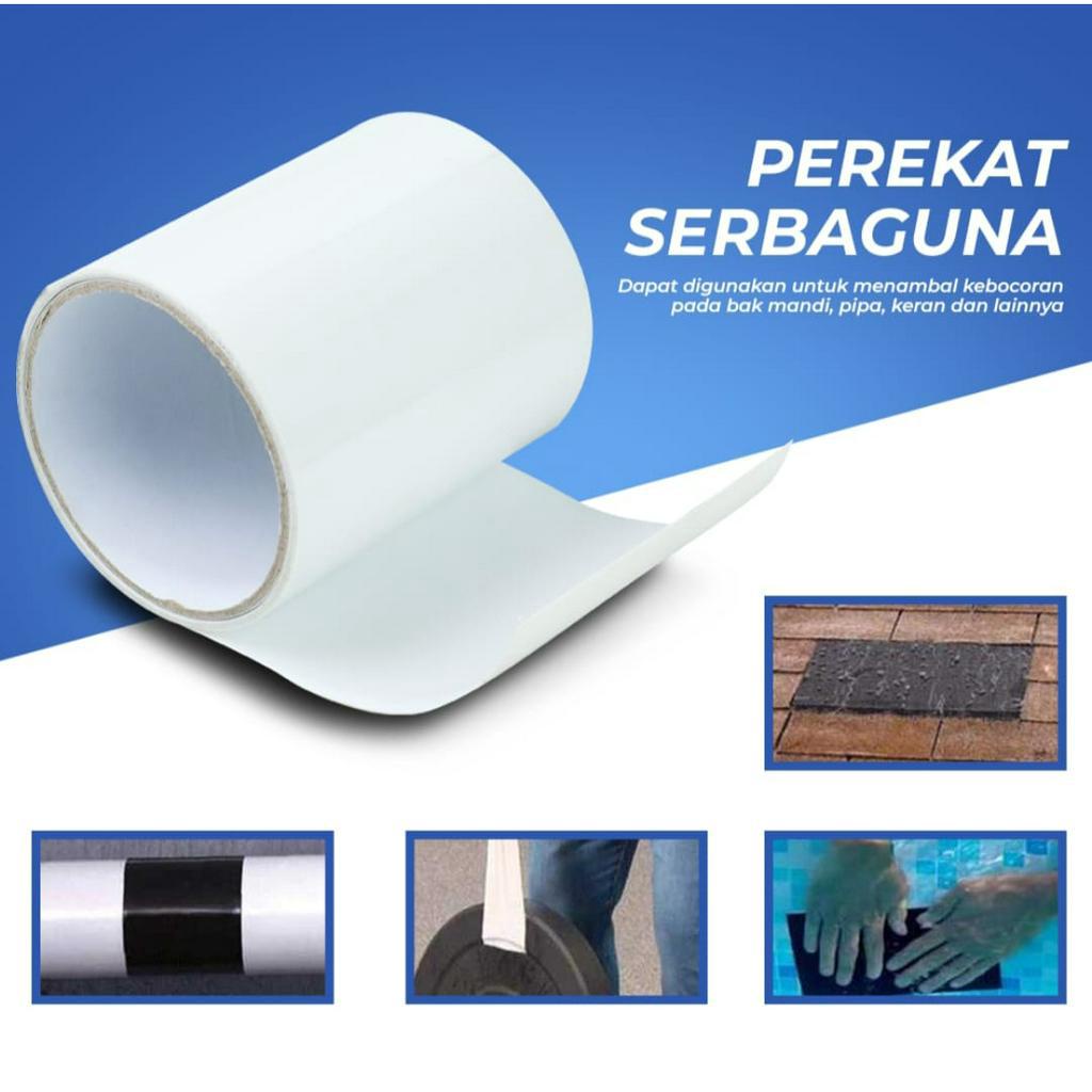 Lakban jimator AntiBocor Waterproof Strong Leak Repair Tape10 x150cm kuat /tahan lama