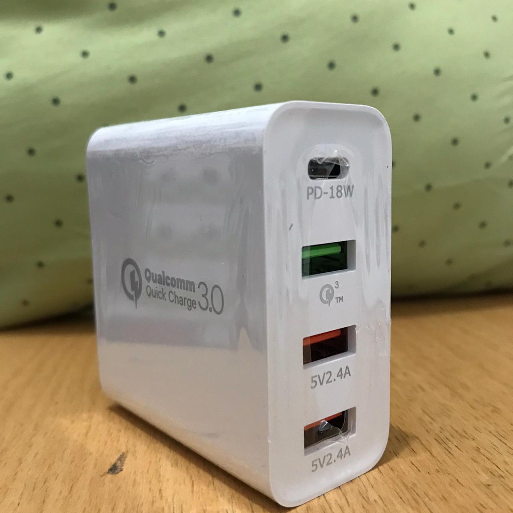 Qualcomm 3.0 Fast Charging 45W Quick Charger 4 Port