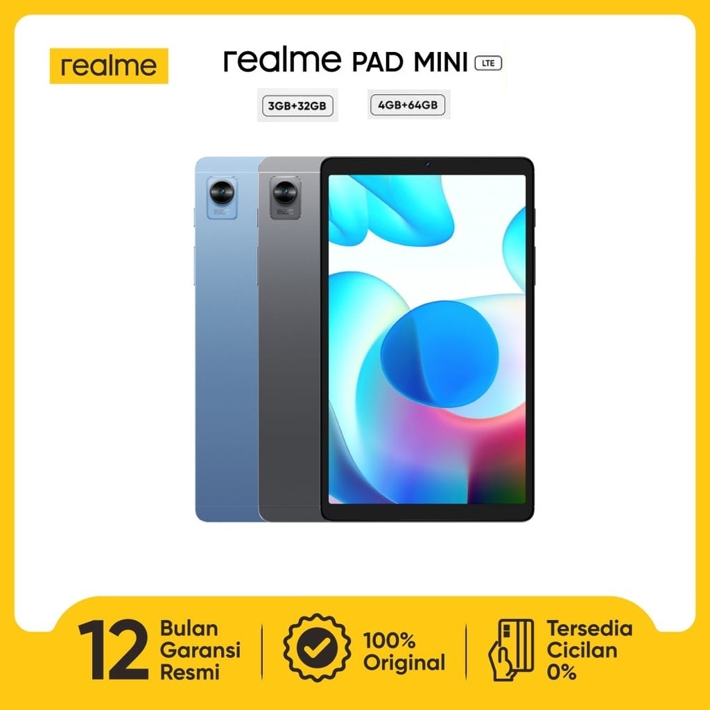 Jual Realme Pad Mini LTE 8 7INCI GARANSI RESMI Shopee Indonesia