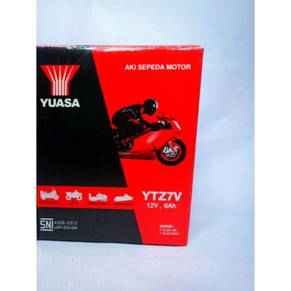 AKI MOTOR YUASA YTZ7V KERING
