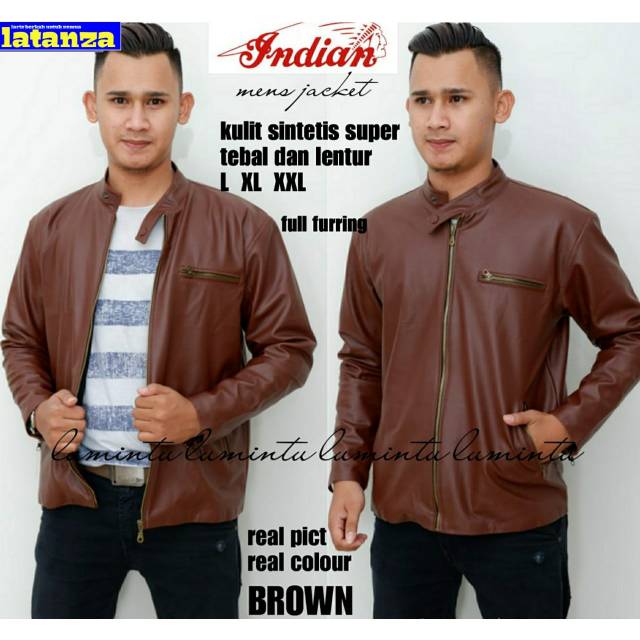 Indian jaket kulit