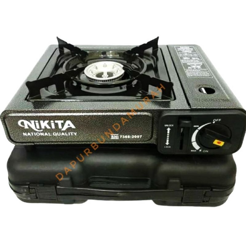 Kompor gas portable 2 in 1 NIKITA