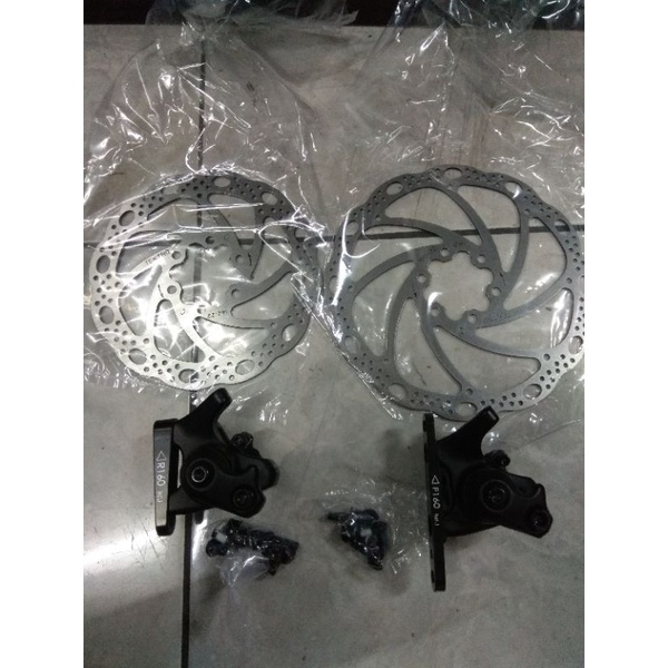 REM CAKRAM MEKANIK TEKTRO ROAD FLAT MOUNT MD-C510   BRAKESET DISCBRAKE TEKTRO MECHANIC ROAD FLAT MOU