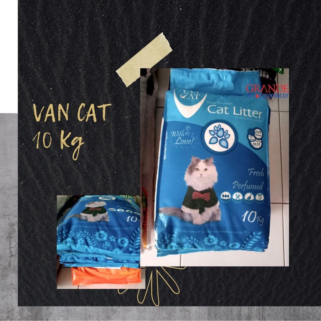 Jual Van Cat Super Premium Cat Litter 10 Kg / Van Cat Pasir Kucing ...