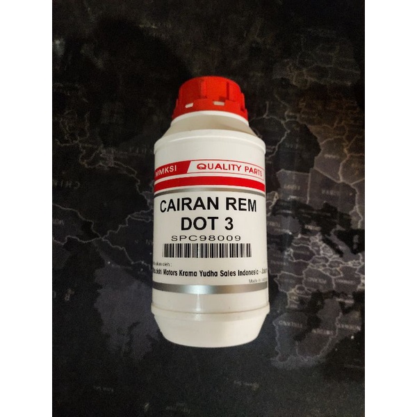 MINYAK REM TIGA BERLIAN DOT 3 ORIGINAL 300ML PUTIH