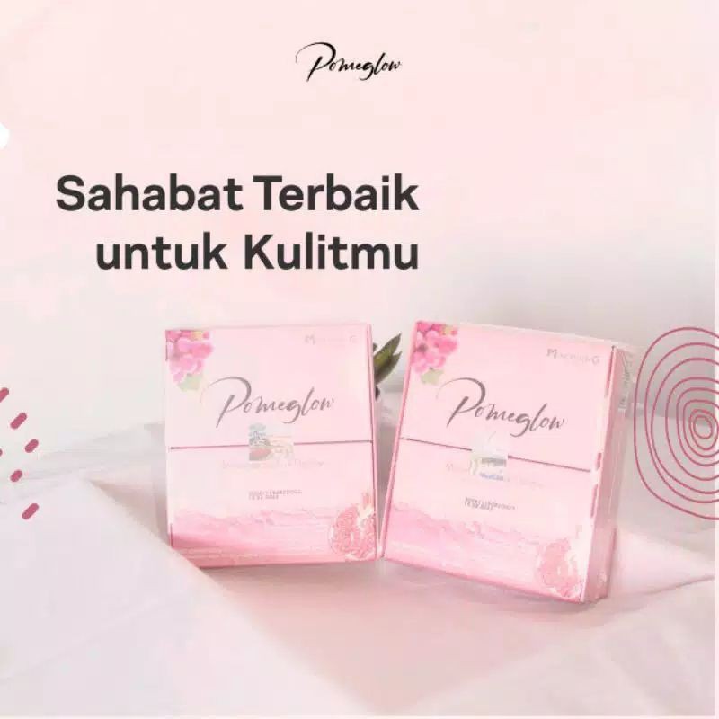 COD POMEGLOW COLLAGEN ANTI GEMUK SEKALIGUS MEMUTIHKAN ISI 10 SACHET / POME GLOW COLLAGEN / original