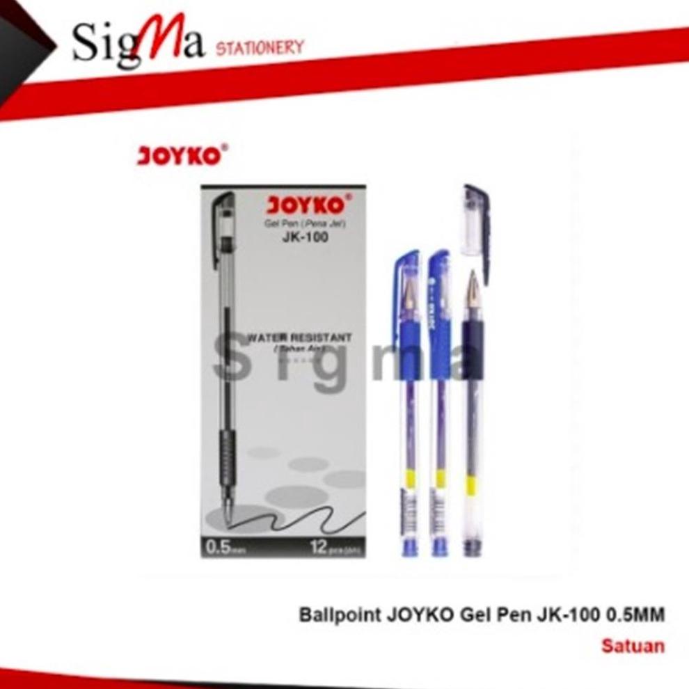 

Pulpen Gel JOYKO JK-100 0.5MM (Pcs)