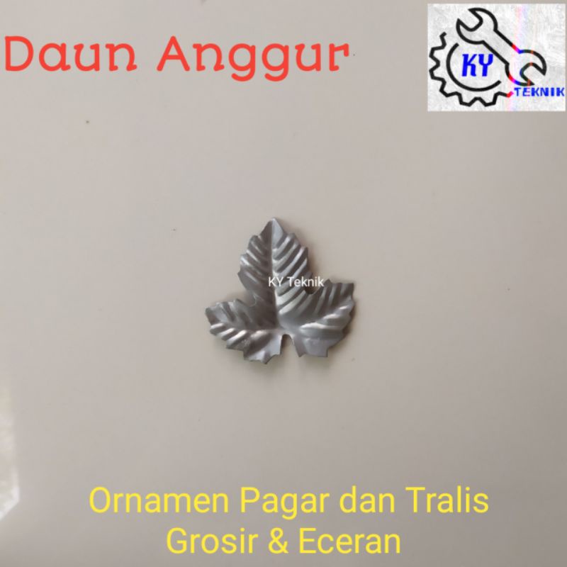 Ornamen Pagar Besi Motif Daun Anggur Harga Terjangkau-Pagar Rumah-Dekorasi Rumah