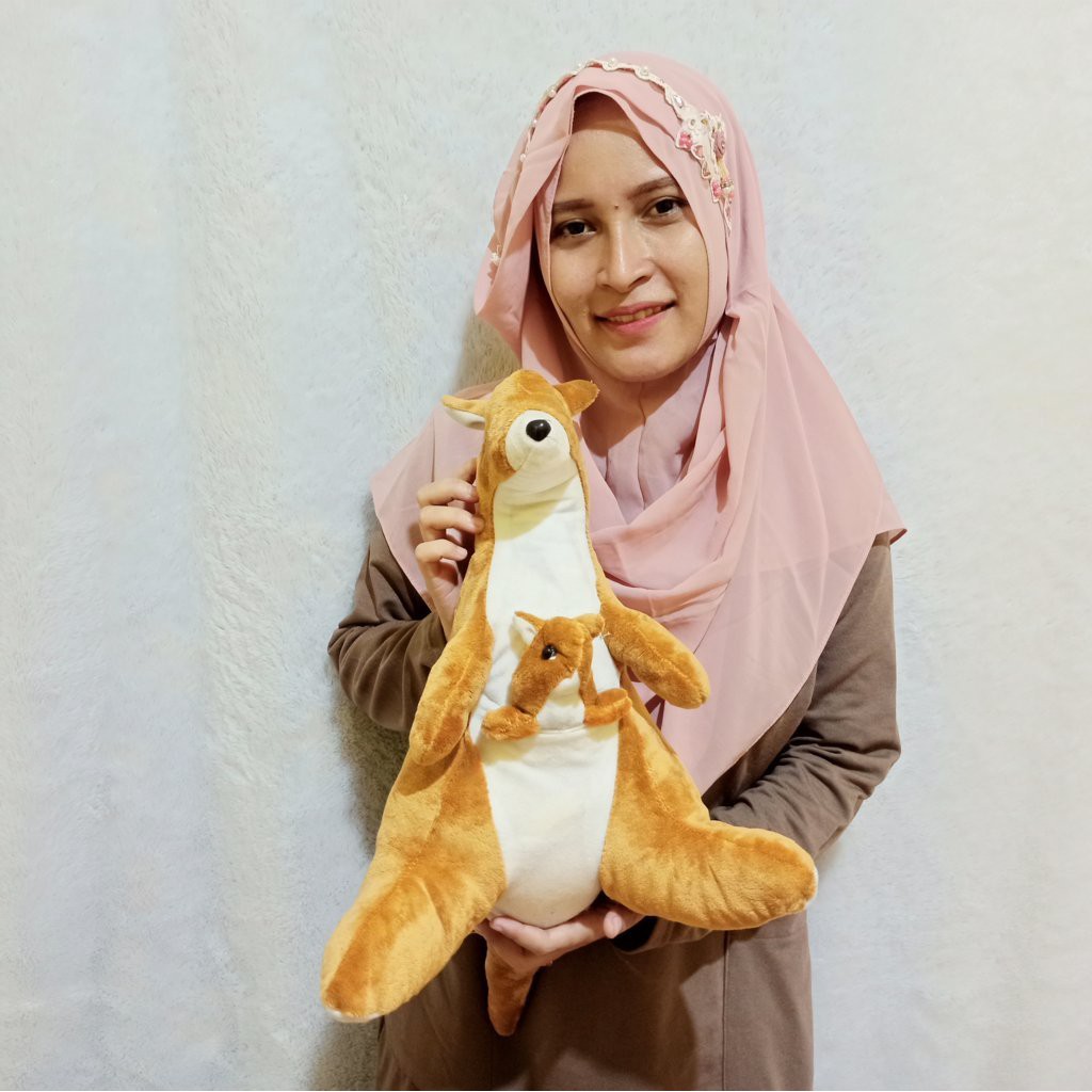 Boneka kanguru L murah