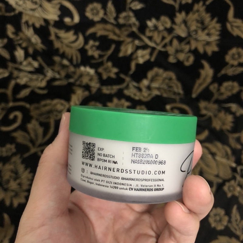 HAIRNERDS Professional Hair Styling Paste / Clay Pomade