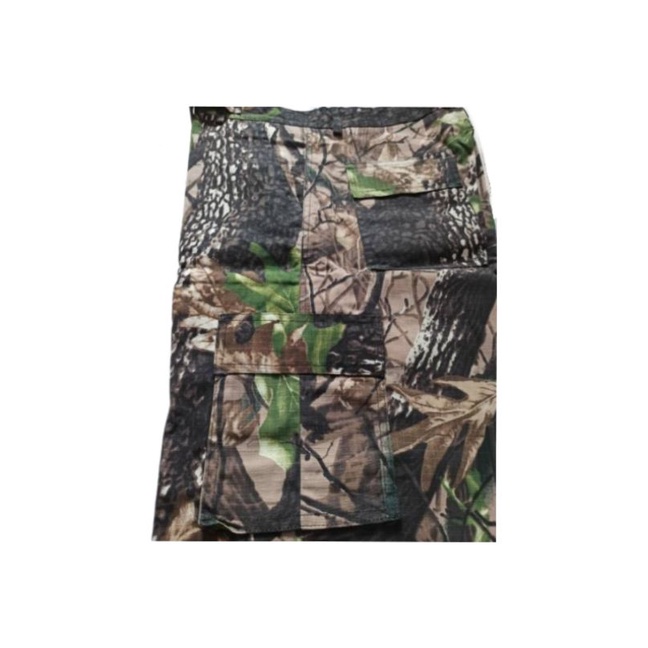 Celana Cargo Tactical Loreng Perbakin Daun Pria Wanita - Outdoor Adventure