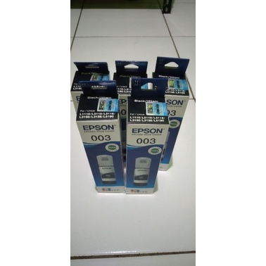 TINTA EPSON 003 BK ORIGINAL