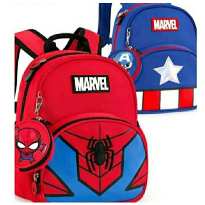 BISA COD New arrival Ransel karakter Marvel