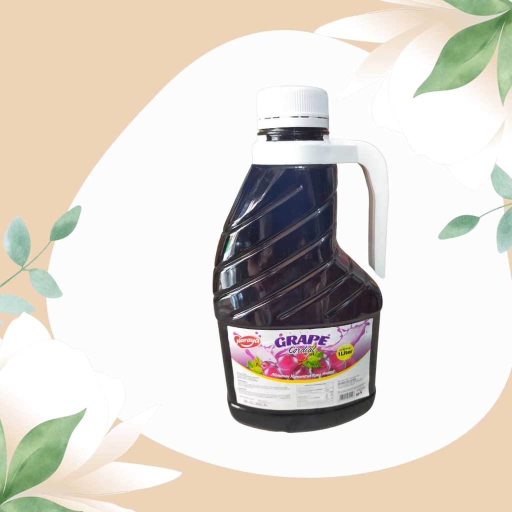 

SIRUP NARAYA GRAPE 1 LITER