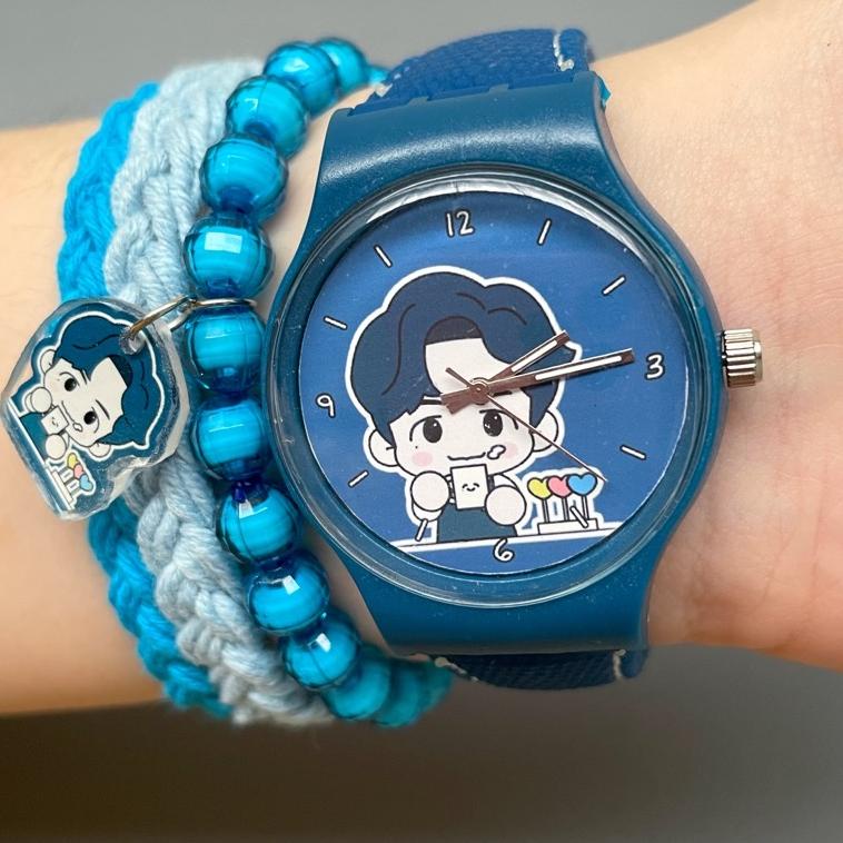 "SGB.10Jn22r" Jam Tangan NCT Dream cafe 7 dream edition / Gelang NCT / Gelang NCT DREAM