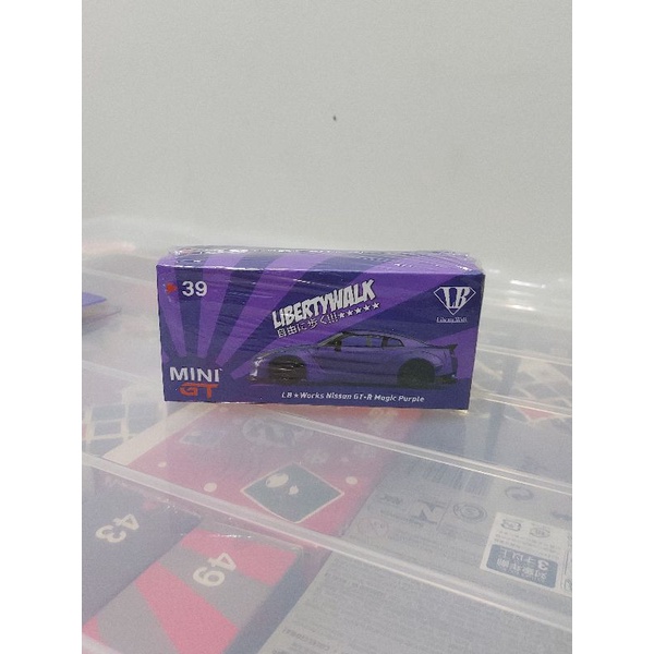 Mini GT 39 LB Works Nissan GTR Magic Purple Japan Exclusive LBWK Sealed