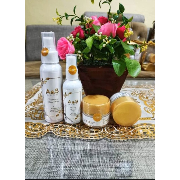 A&S GLOW Paket Premium BPOM