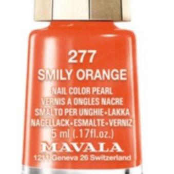 Mavala Jelly Collection Nail Polish Smily Orange