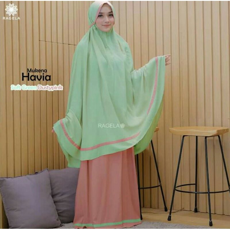 MUKENA HAVIA MERK RAGELA