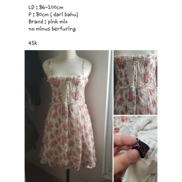 dress pink mix