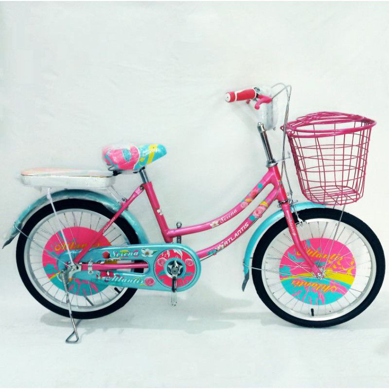 mini 20 ATLANTIS SERENA untuk anak remaja/ sepeda keranjang