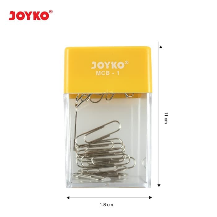 Magnetic Clip Box Tempat Klip Magnet Joyko MCB-1