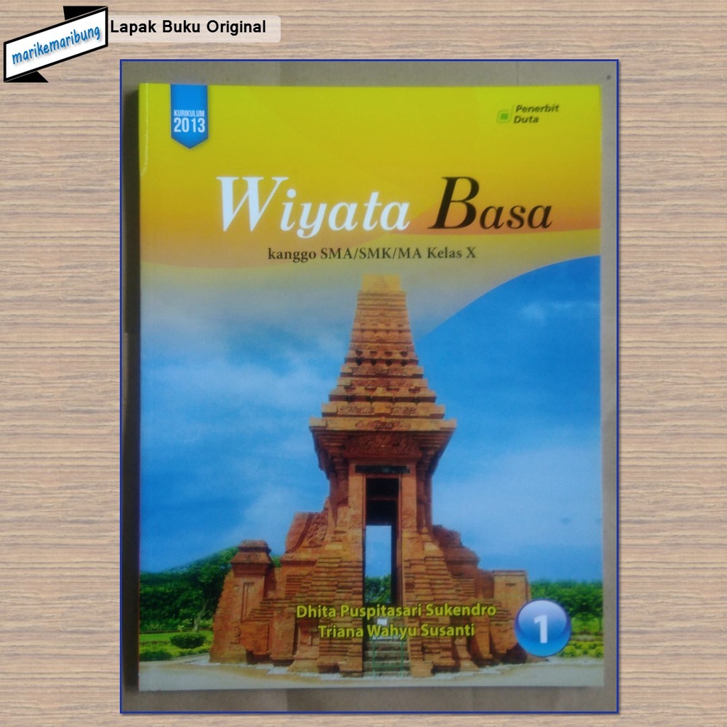 Buku Bahasa Jawa (Timuran) SMA Kelas 10