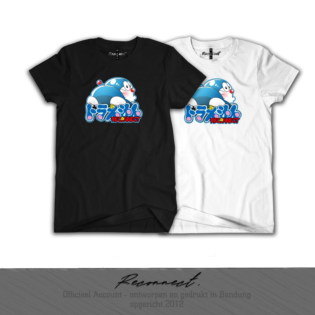 Reconnect Kaos Anime Doraemon Stand by Me - Gratis Tambah Nama - Unisex Anak / Dewasa