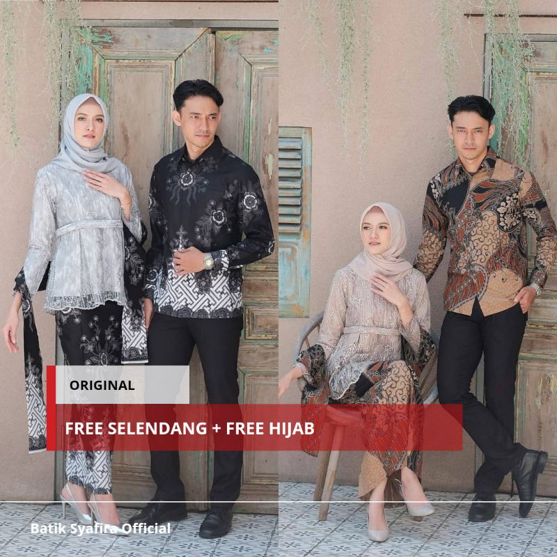 Batik Set Couple • Kebaya Lamaran • Outfit Wisuda • Dress Kondangan