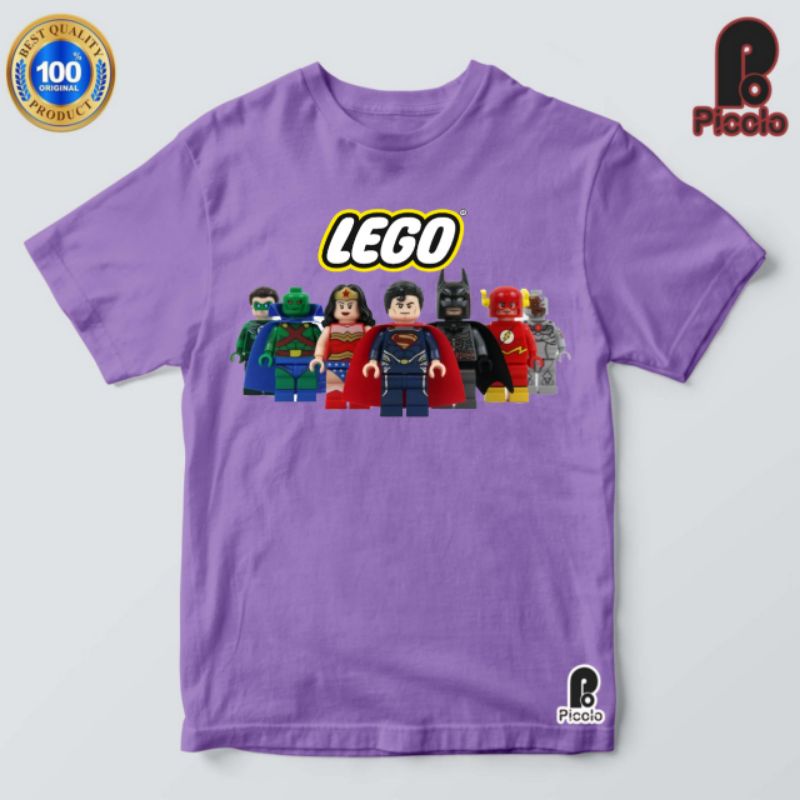 BAJU KAOS ANAK LEGO KARAKTER BAAHAN PREMIUM