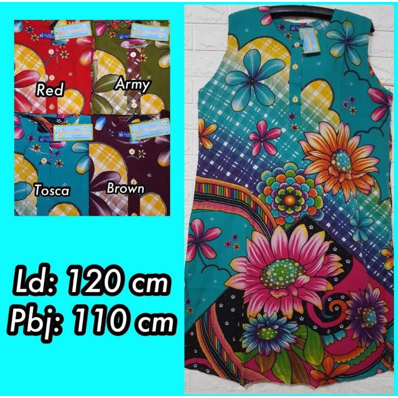 Daster kutung jumbo Kencana ungu