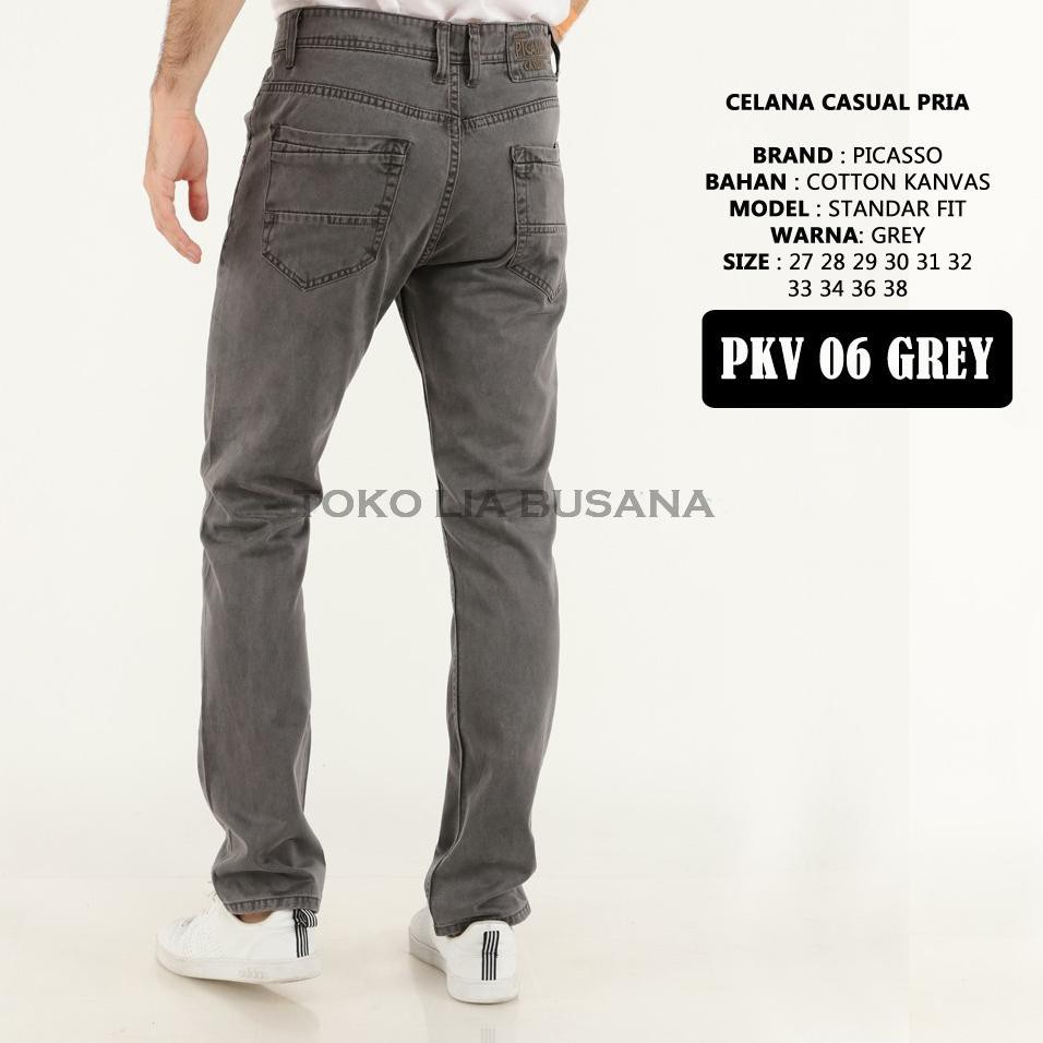  KODE 3783 Celana  Panjang  Casual Bahan  Kanvas  Kanfas 