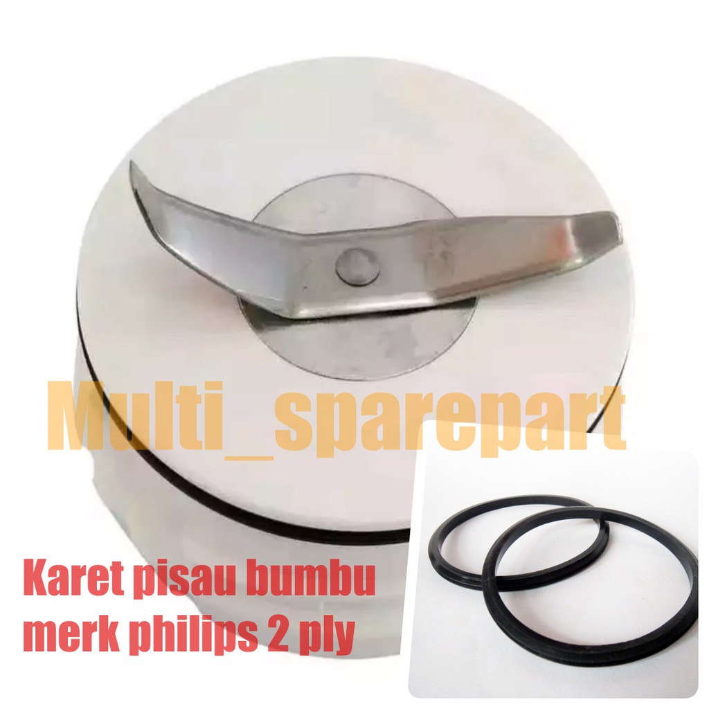 Karet Seal pisau bumbu blender philips Hr 2115 2116 2061 2071 mangkok / mill