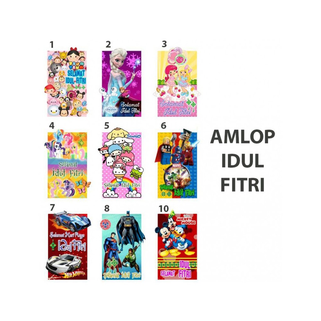 

Unik Amplop Angpao Idul Fitri isi 10 pc Small Pon Murah 2480 Limited