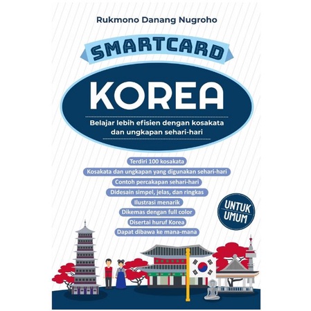 Buku Belajar Bahasa Korea SMARTCARD BAHASA KOREA | Charissa Publisher-1