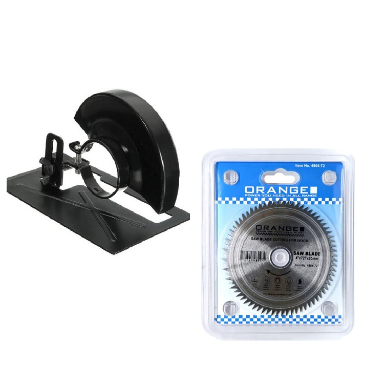 PAKET Stand Holder Dudukan Gerinda + Cover PLUS Circular Saw Blade Mata Circle RYU Mata Gergaji Kayu