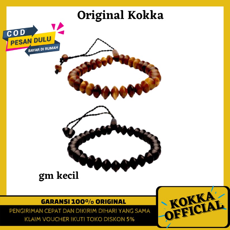 [ TERBARU ] Gelang Kaukah GM Kecil Asli Kayu Kaoka Kaokah Kauka Koka Kokkah By Kokka Official