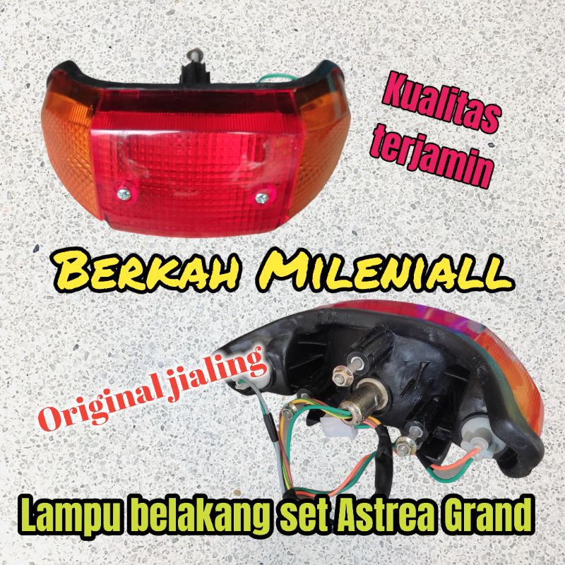 Lampu belakang Astrea grand bulus original bawaan jialing kualitas terbaik dikelasnya