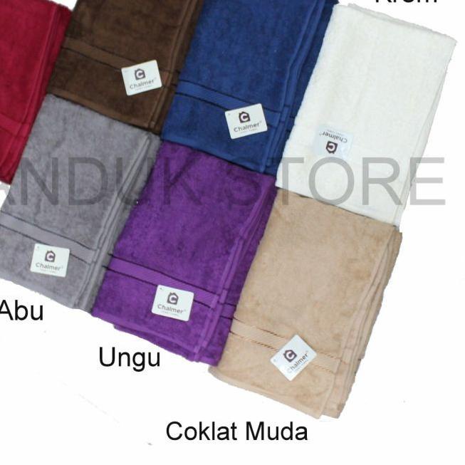 ❂ Handuk Chalmer Polos Mandi uk.70x135 ➶