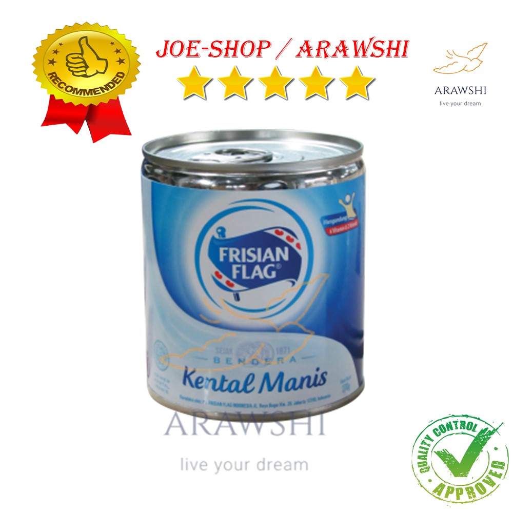 

SUSU FRISIAN FLAG KENTAL MANIS PUTIH KLG 370g