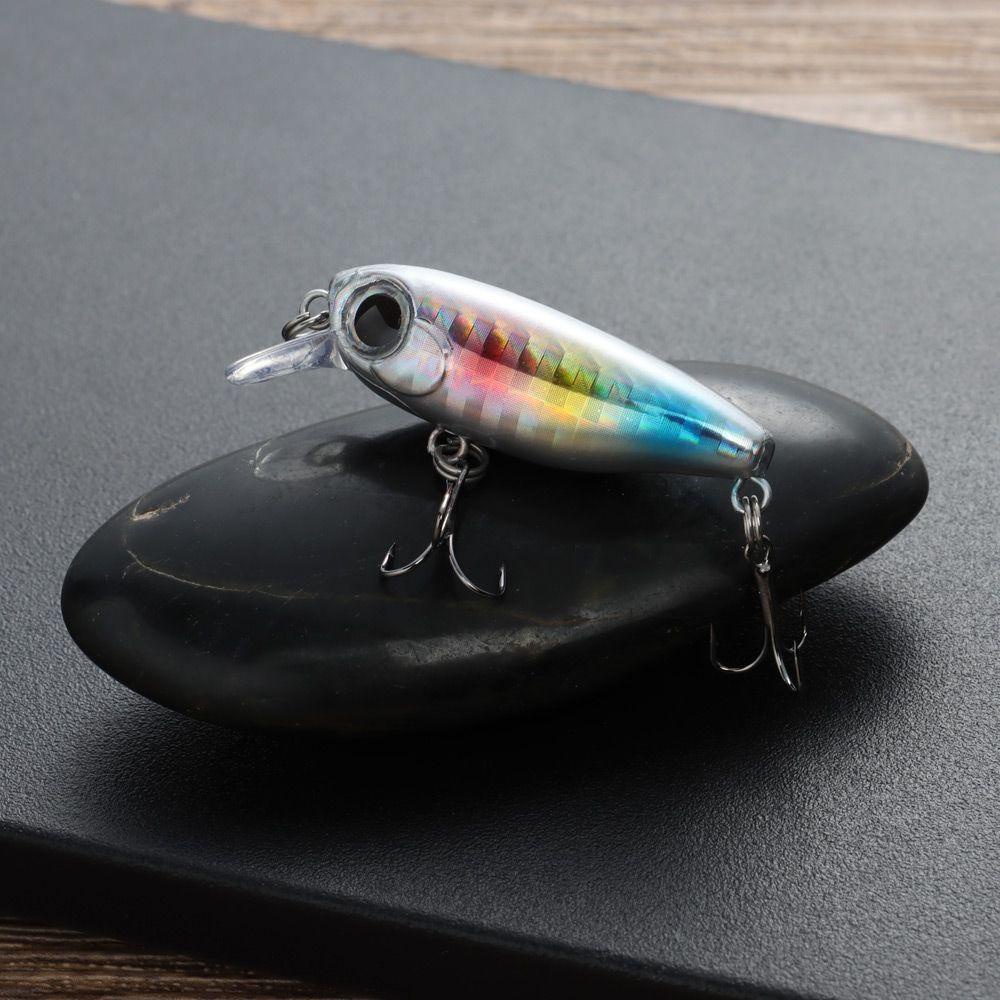 Solighter Umpan Pancing Hard Bait Bentuk Ikan Imitasi Bahan ABS Dengan Mata 3D