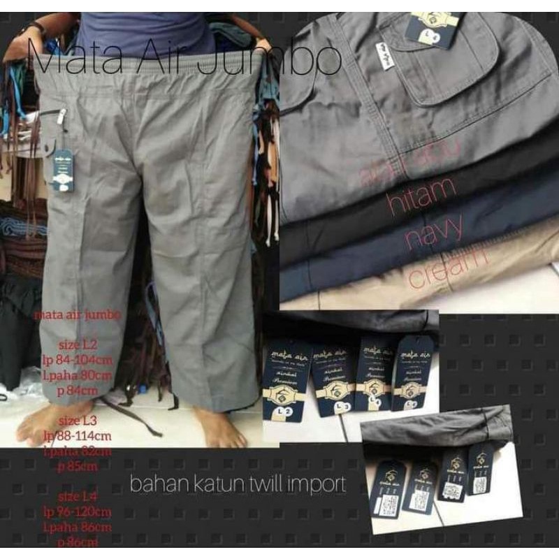 Sirwal Mata Air Jumbo Dewasa