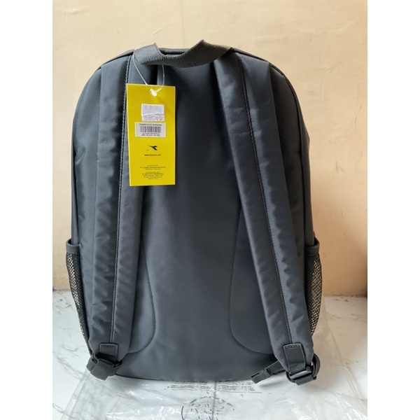 DISKON BESAR TAS DIADORA BACKPACK WARNA BLACK ORIGINAL RESMI TAS RANSEL TAS SEKOLAH