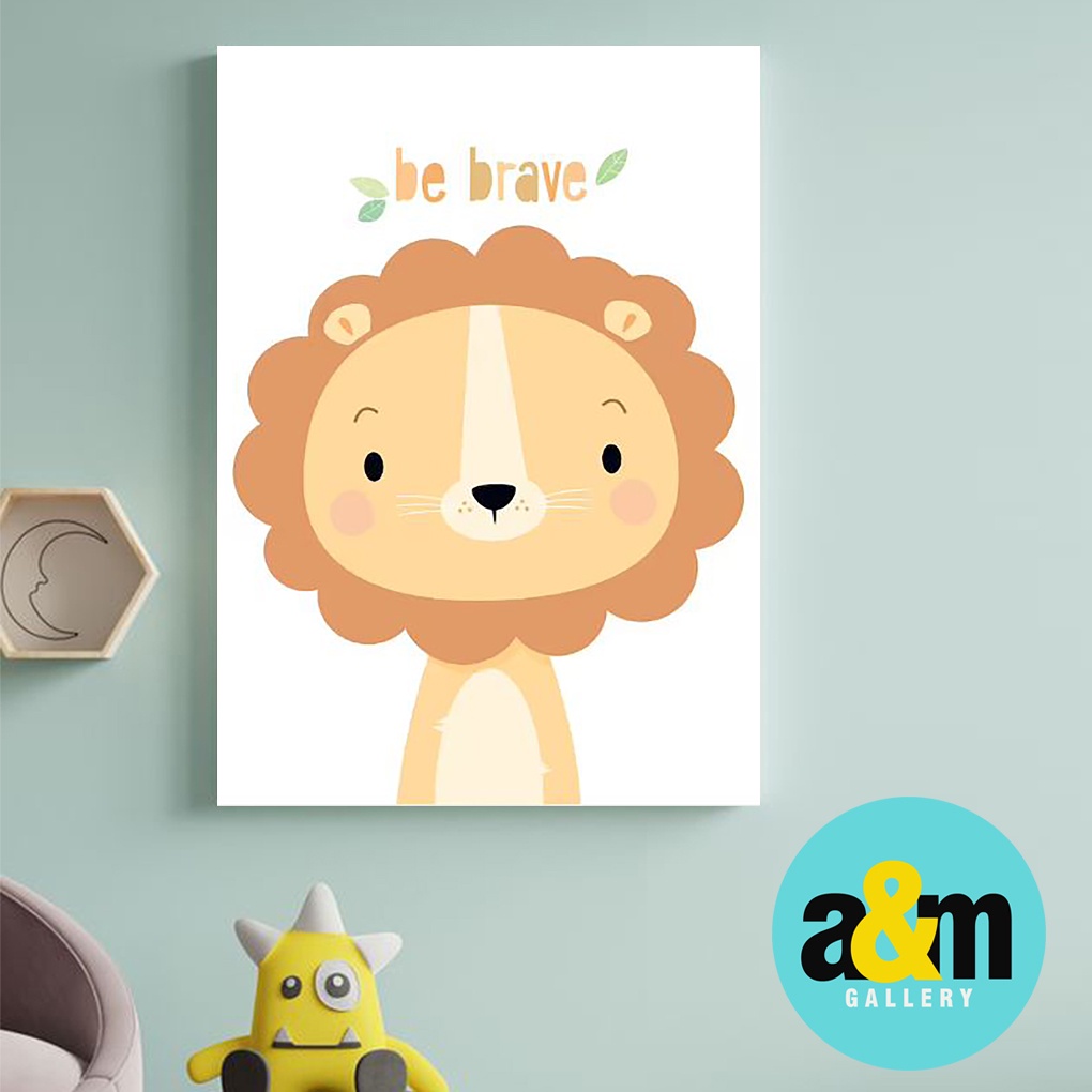 Hiasan Dinding Kamar Bayi (A4) Pajangan Anak Dekorasi Bayi Wall Decor Tema Pajangan Bayi - A&amp;M