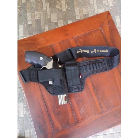 SARUNG PISTOL SABUK /COD/ HOLSTER/AIRSOFT/AIRSOFTGUN/HOLSTER PINGGANG/ PISTOL CASE/ SARUNG PISTOL RE