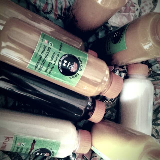 

jamu temulawak, jamu favorit presiden