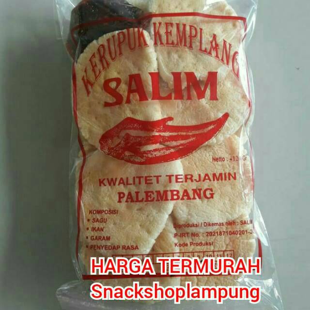 TERMURAH Kemplang Kerupuk Ikan Belida Salim Enak Banget Kerasa Ikan BEST SELLER Wajib Coba